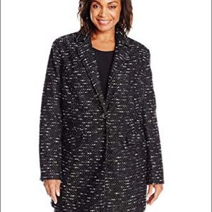 NWT Kenneth Cole tweet coat plus size 2X